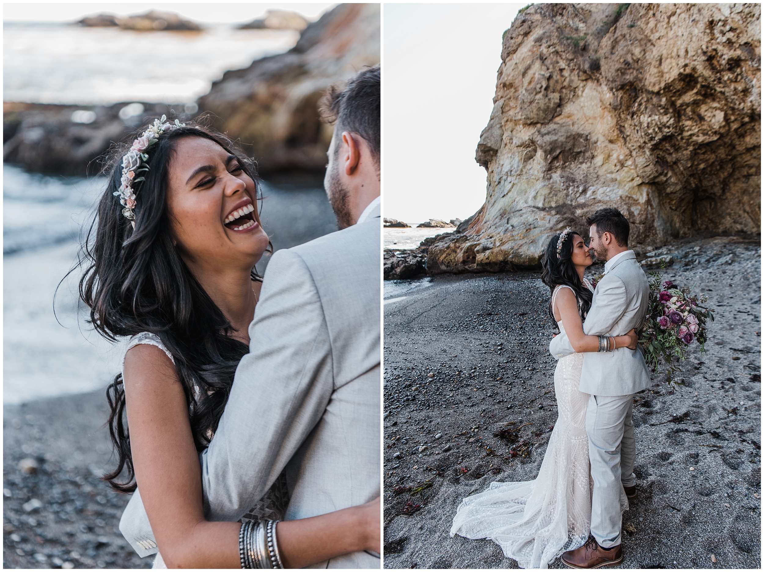 California elopement photographer, Pismo Beach elopement